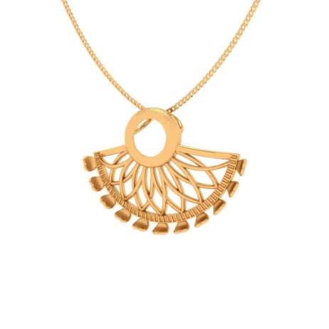 14k Unique Designer Exclusive Gold Pendant