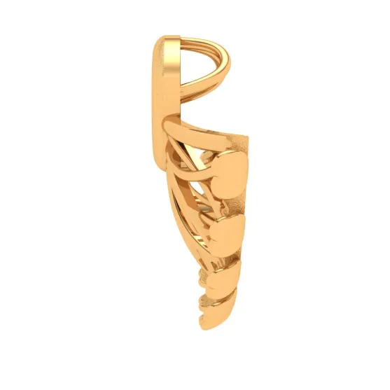 14k Unique Designer Exclusive Gold Pendant