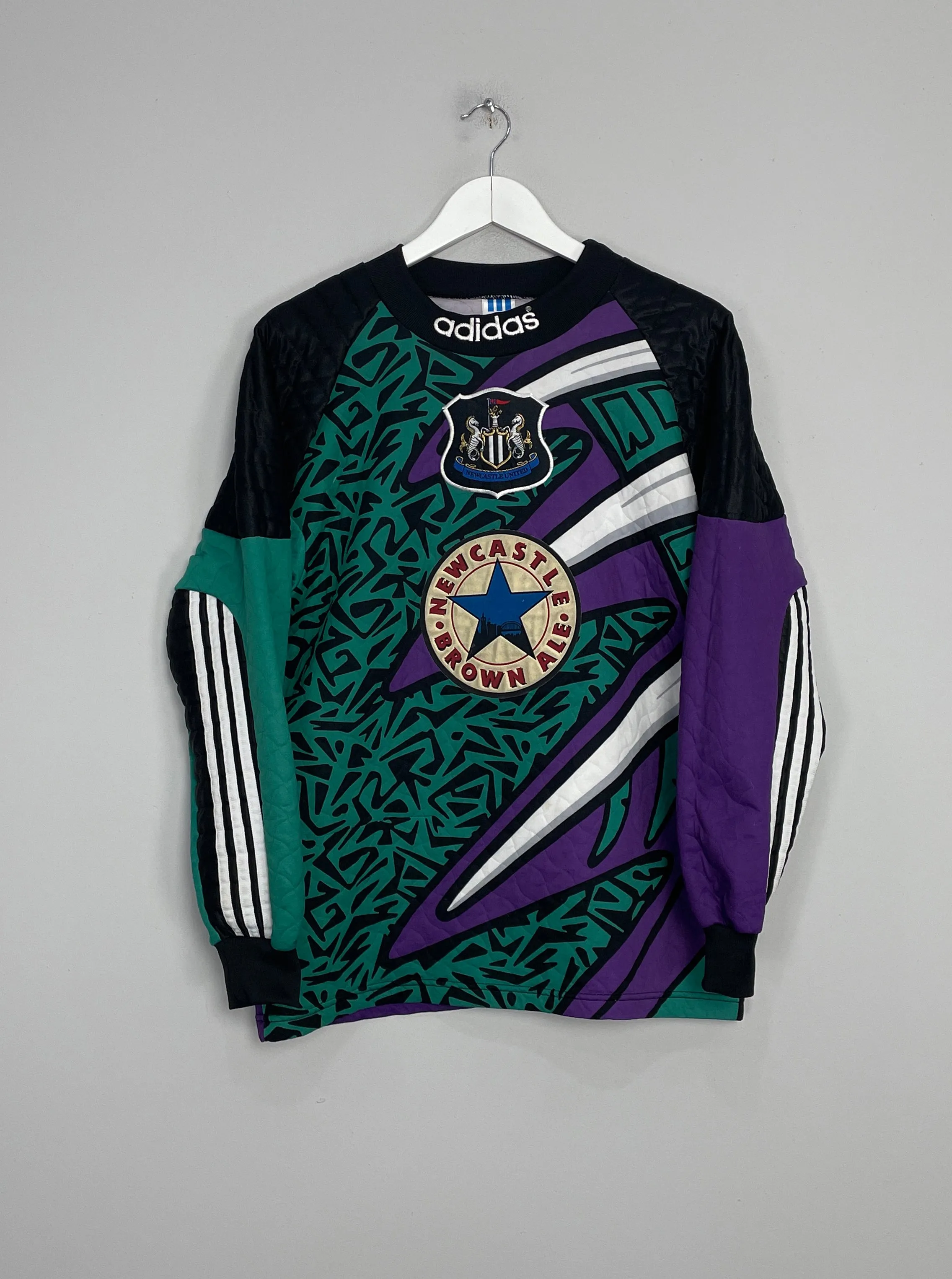 1995/96 NEWCASTLE GK SHIRT (S) ADIDAS