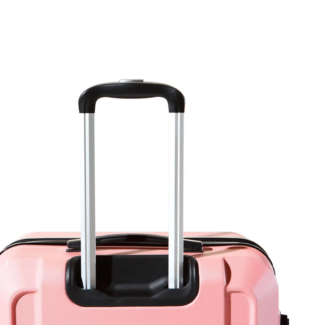 20" Travel Luggage Lightweight - Rose Gold