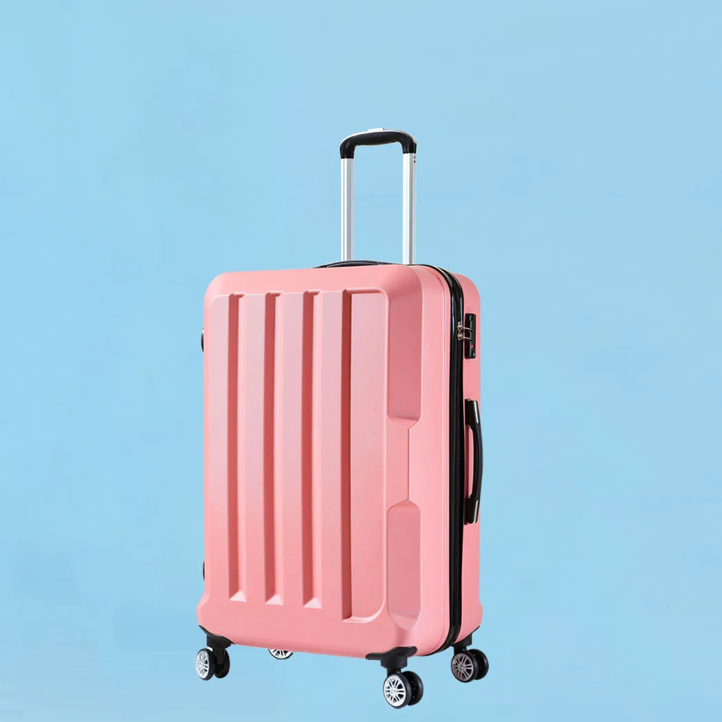 20" Travel Luggage Lightweight - Rose Gold