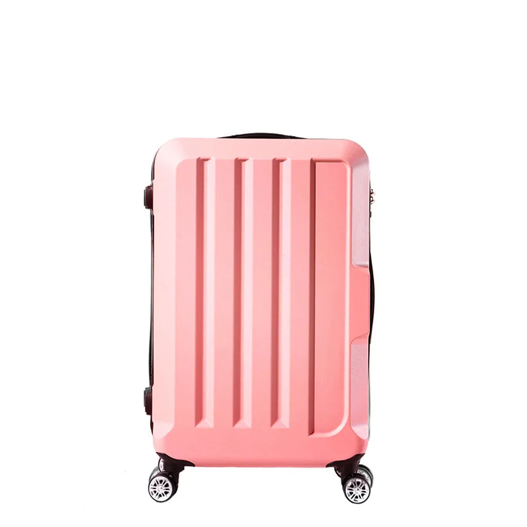 20" Travel Luggage Lightweight - Rose Gold