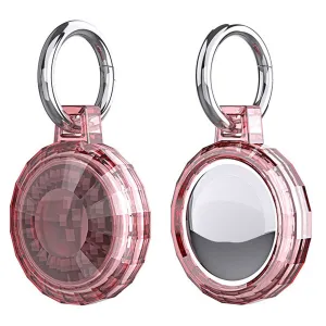 AirTags unique crystal design cover - Pink