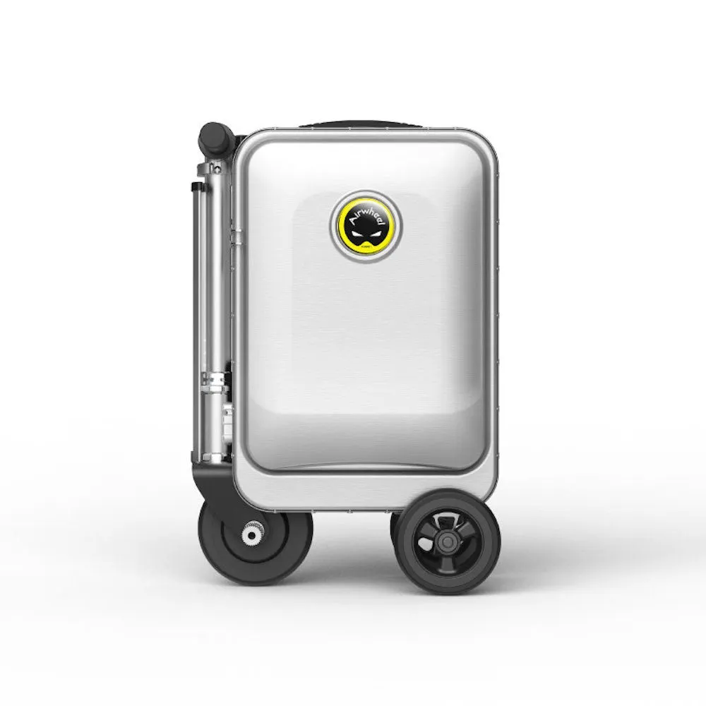 Airwheel SE3S - Electric Luggage Scooter - Black | Smart-Riding Automatic-Extendable Suitcase with Removable Battery