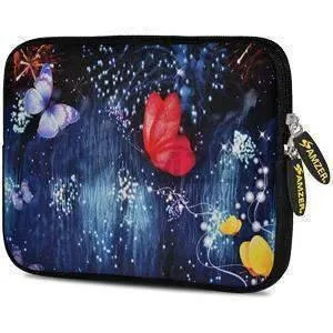 Amzer 7.75 Inch Neoprene iPad/Tablet Sleeve - Butterfly Dream