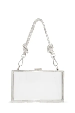 Anessia Clear Acrylic Bag - Silver