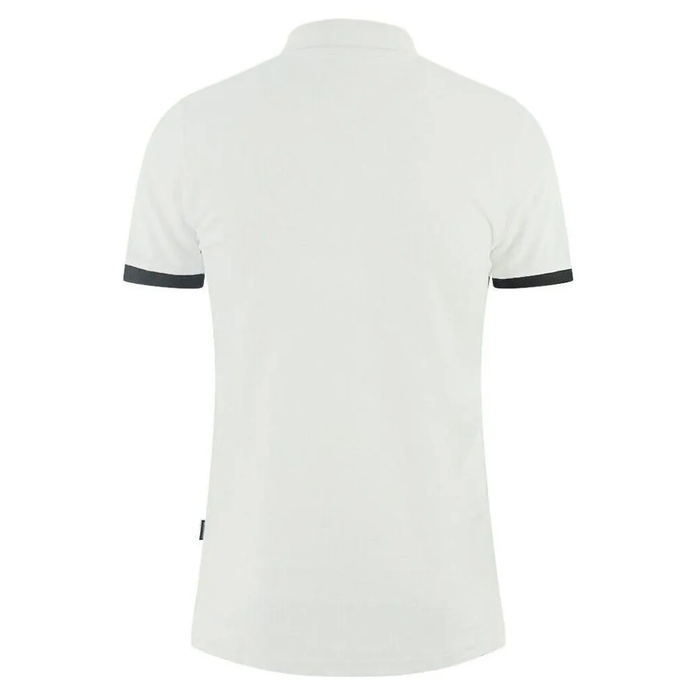 Aquascutum Elegant Cotton Polo with Signature Details