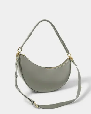 Asha Graphite Green Sling Bag