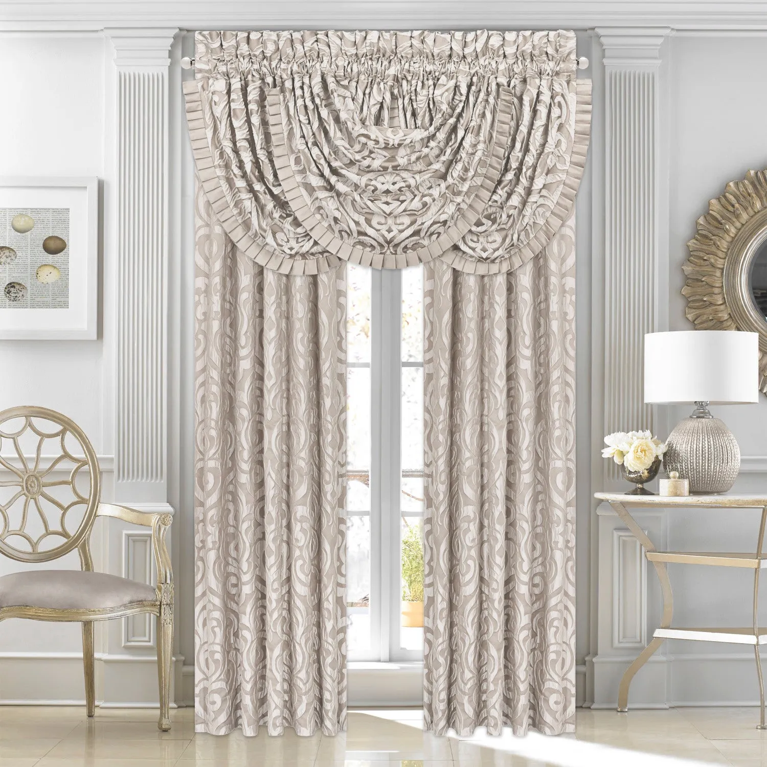 Astoria Window Waterfall Valance