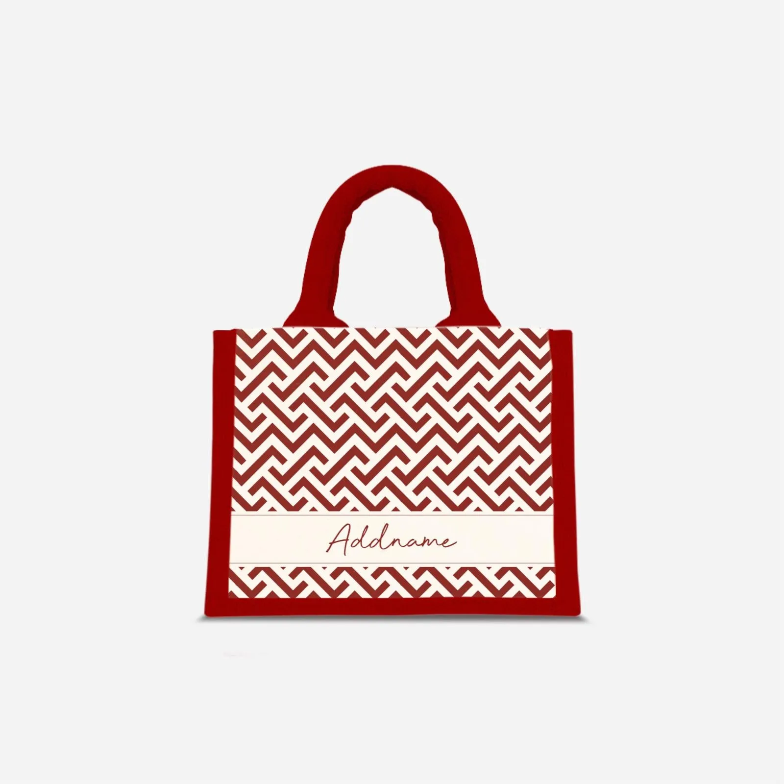 AUFBAU Series - Rouge Jute Bags