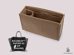 Balencia. Papier A5 Zip Around Bag Insert