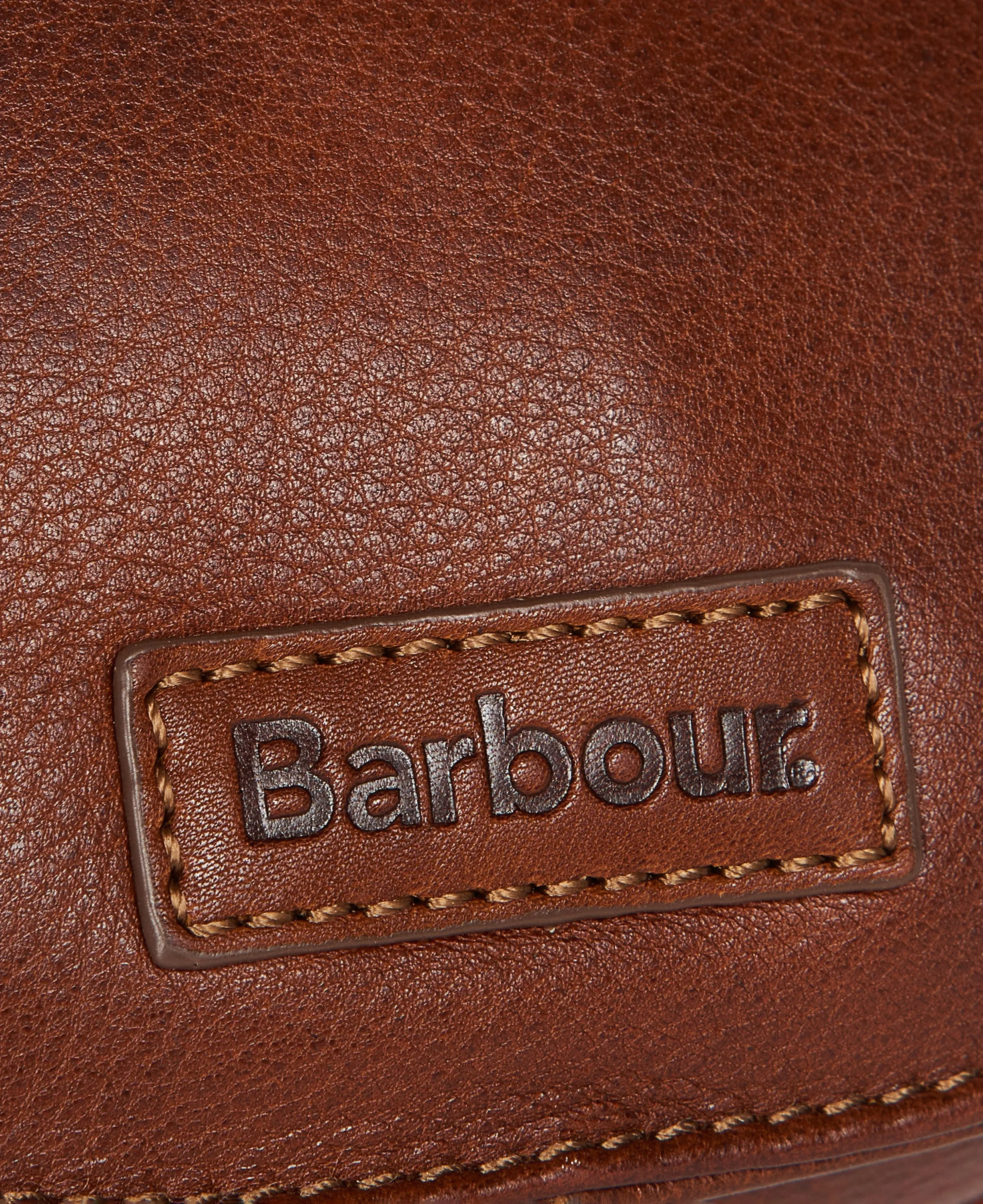 Barbour Laire Leather Saddle Bag