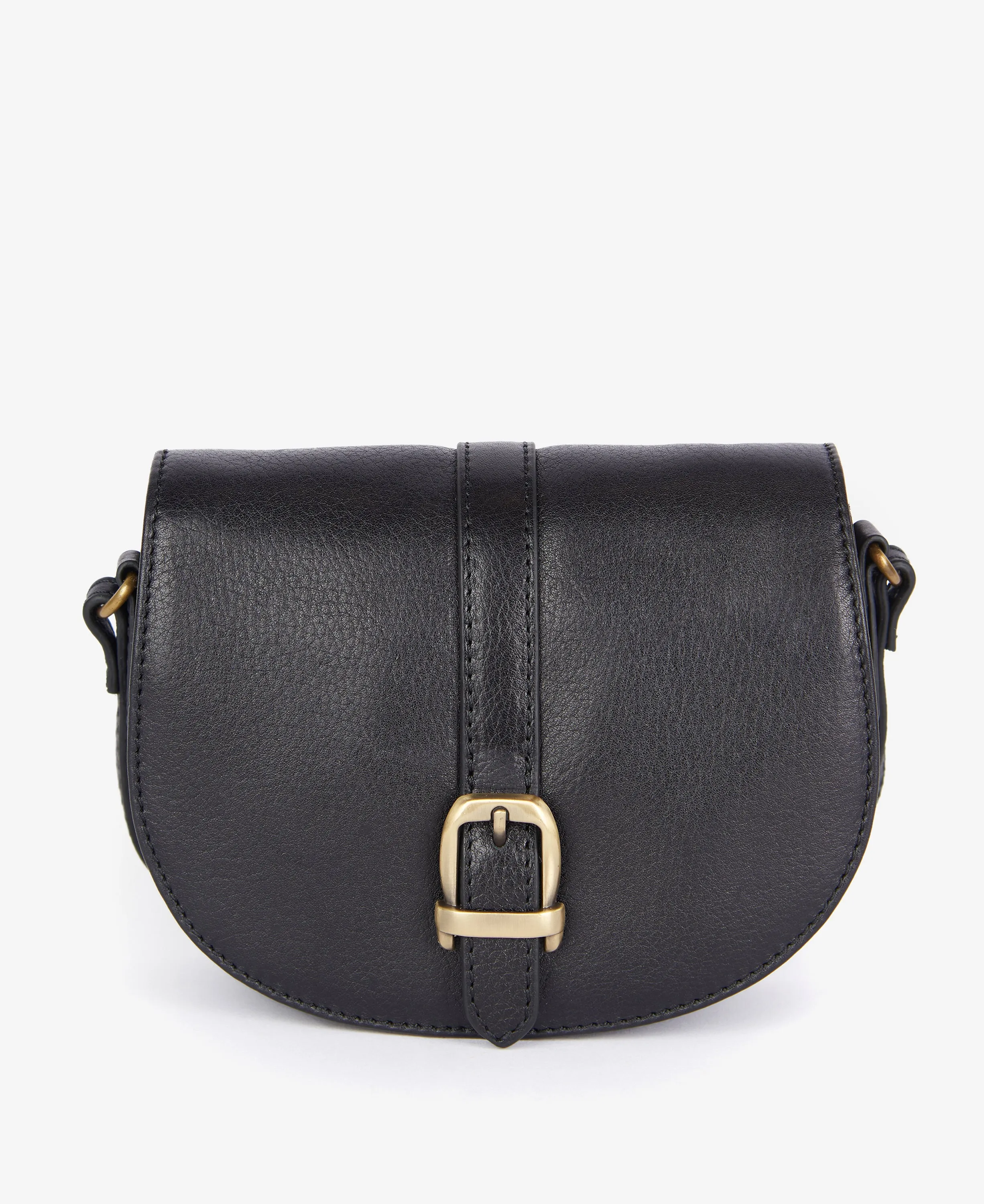 Barbour Laire Leather Saddle Bag