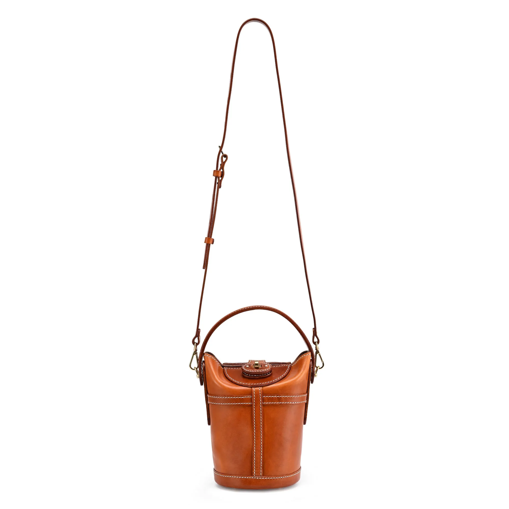 Begonia Vintage Bucket Crossbody