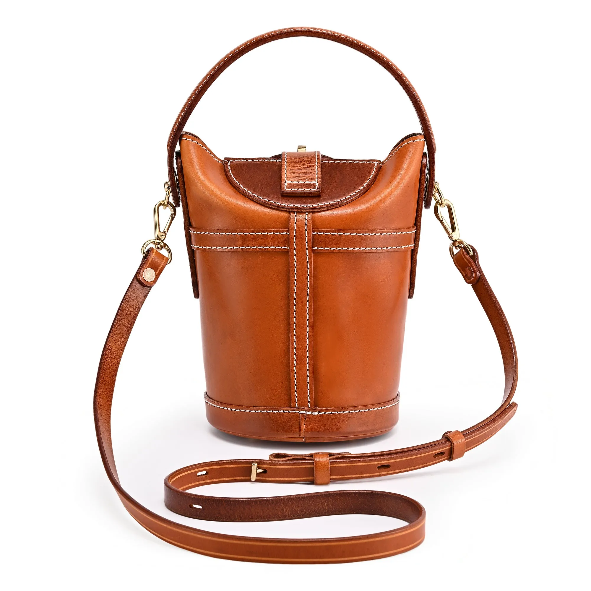 Begonia Vintage Bucket Crossbody