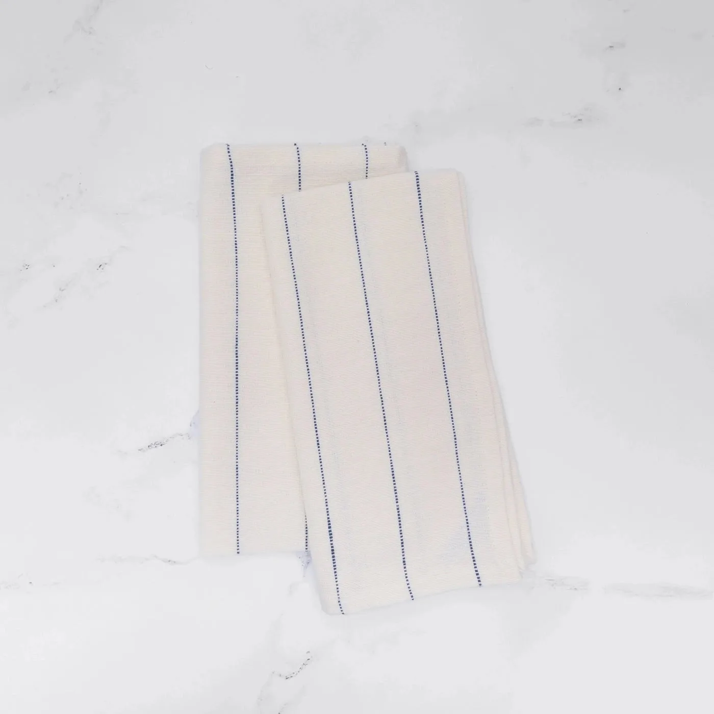 Blue Pinstripe Stripe Cotton Napkin