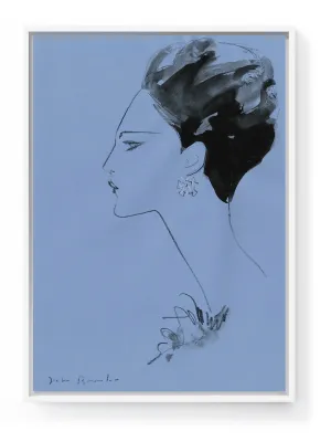 Blue Profile, Dovima