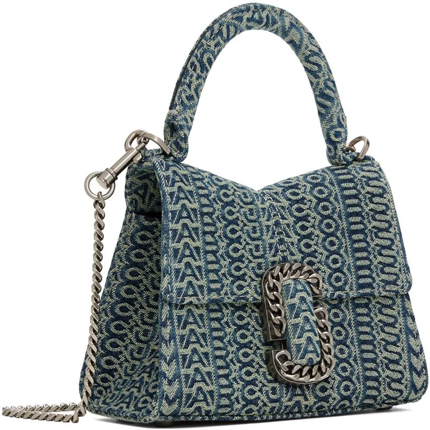 Blue 'The St. Marc Mini Top Handle' Bag