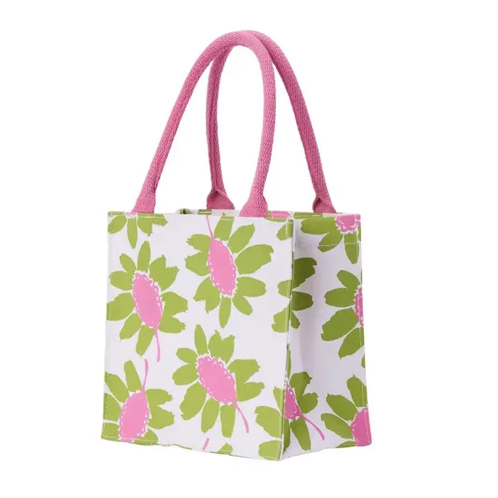 Callie Lime Reusable Gift Bag Tote