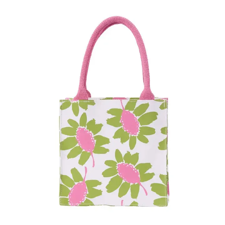 Callie Lime Reusable Gift Bag Tote