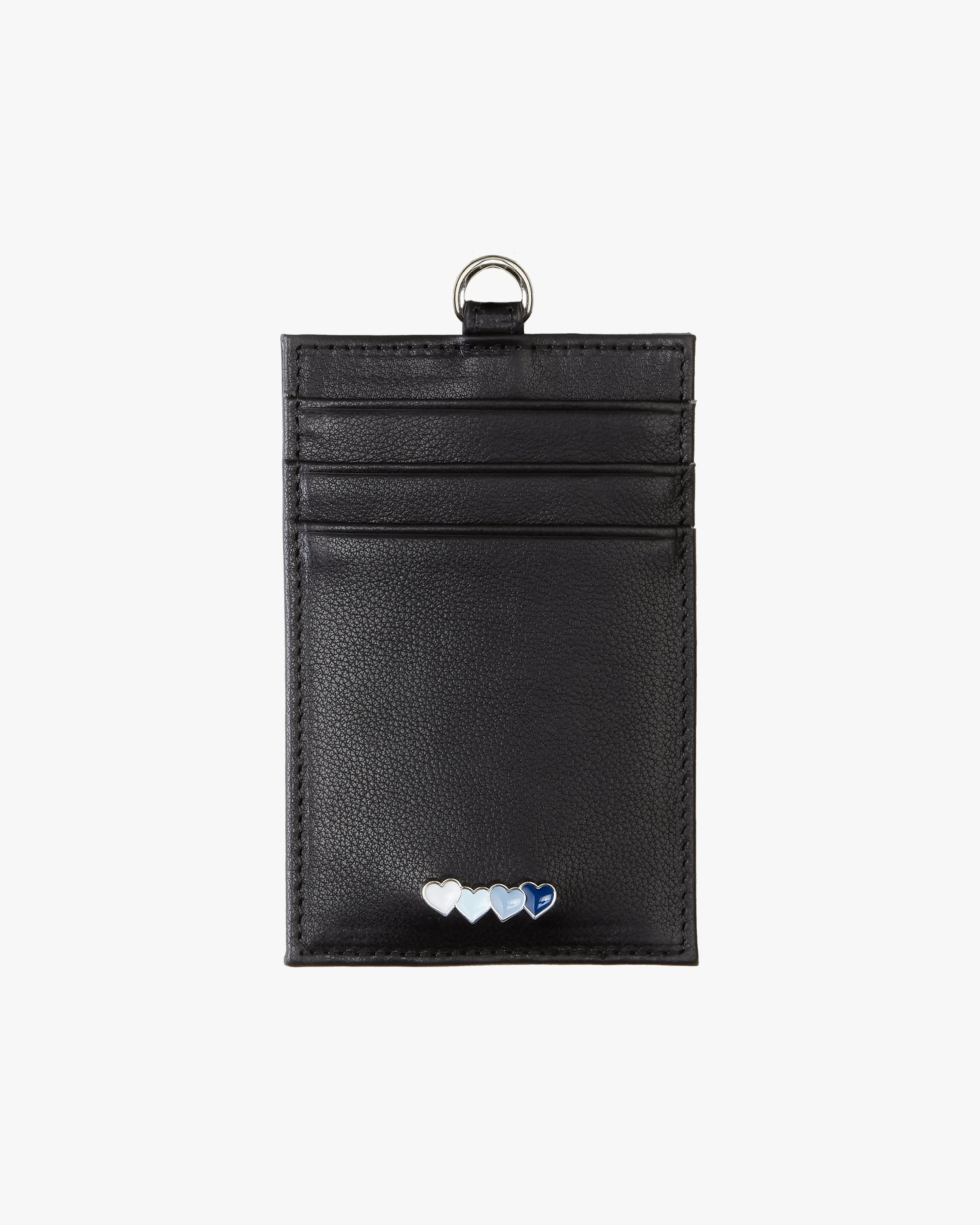 CARDHOLDER LEATHER  BLACK