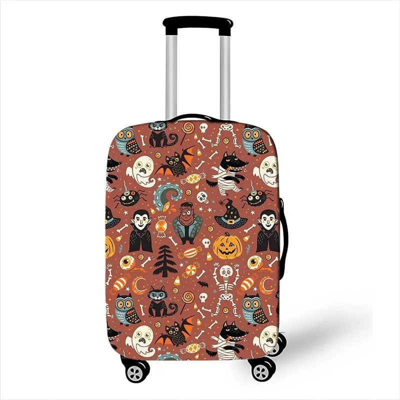 Cat Print Travel Luggage Cover