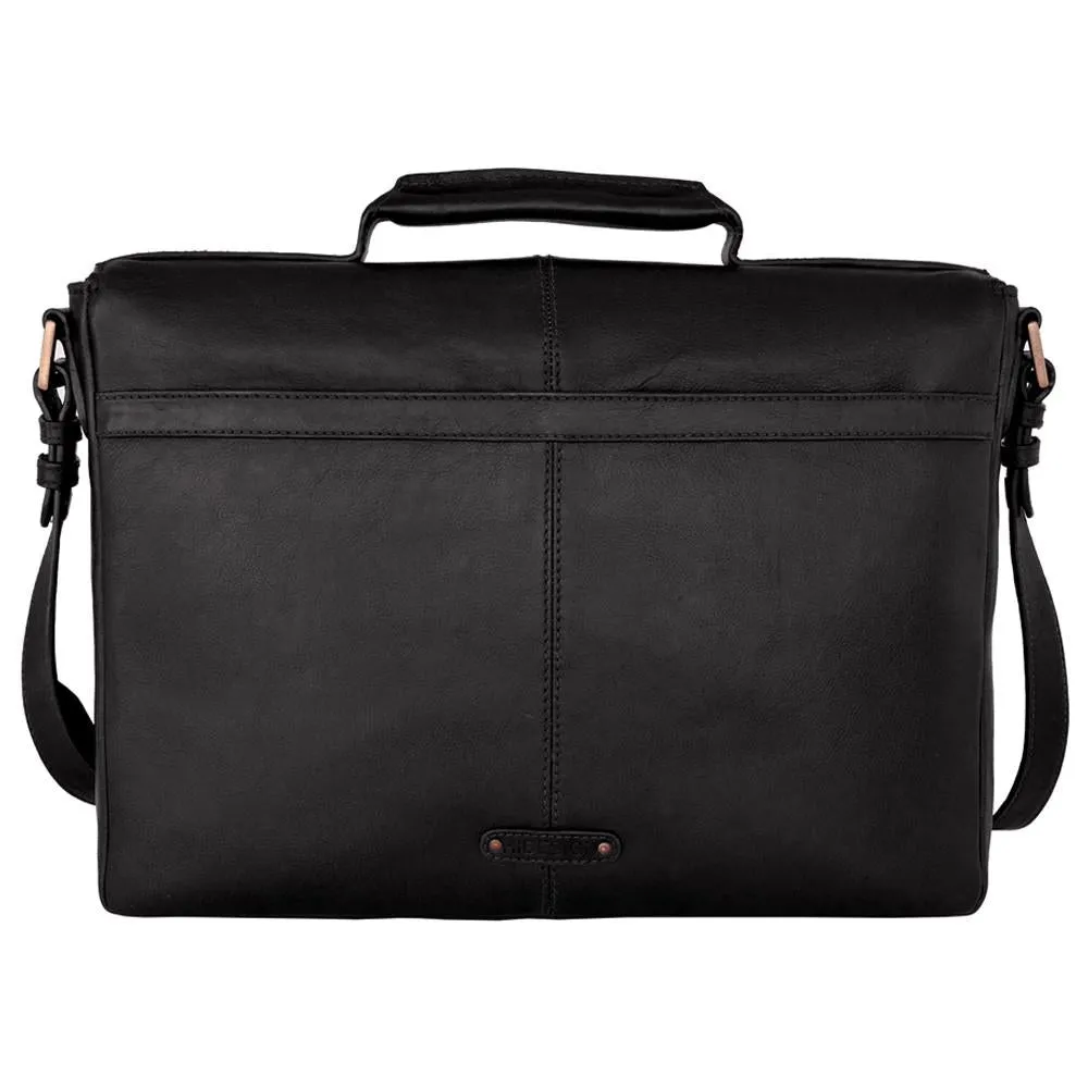 Charles 15" Laptop Compatible Leather Briefcase