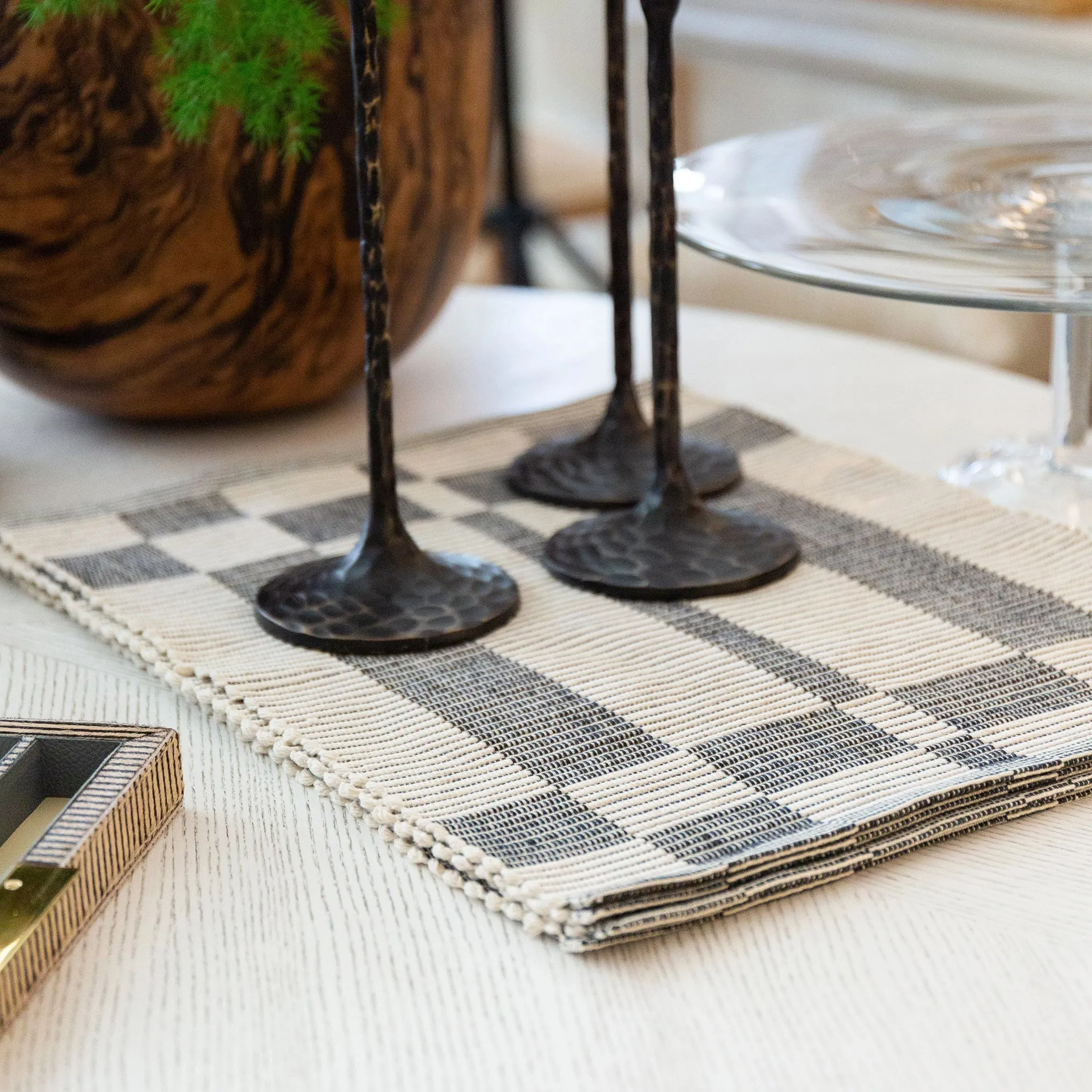 Checkerboard Handwoven Placemat