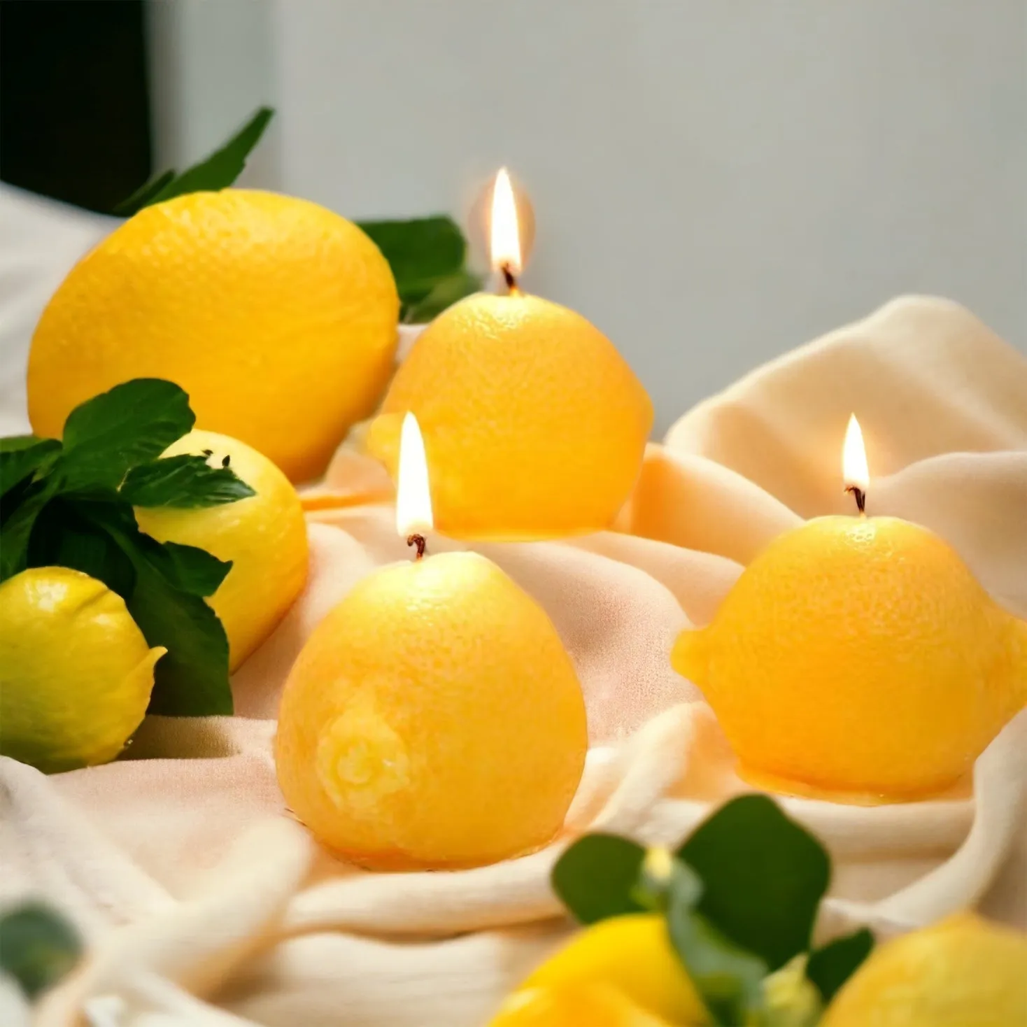 Chić & Unique Lemon & Lime Candles