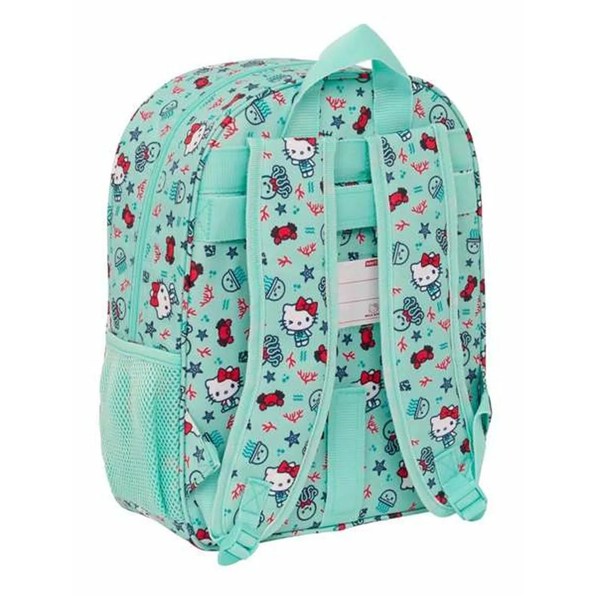 Child bag Hello Kitty Sea Lovers Turquoise 26 x 34 x 11 cm