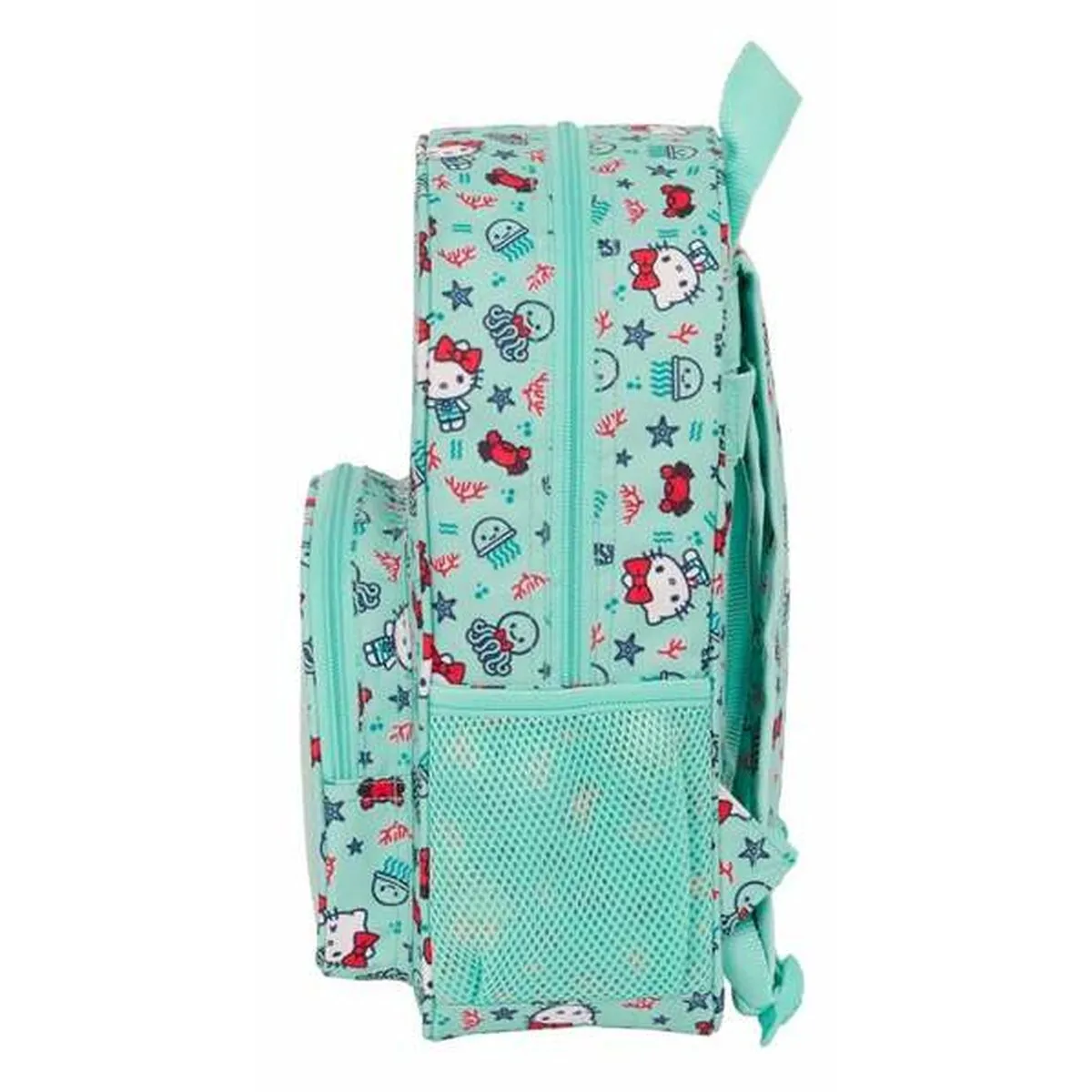 Child bag Hello Kitty Sea Lovers Turquoise 26 x 34 x 11 cm