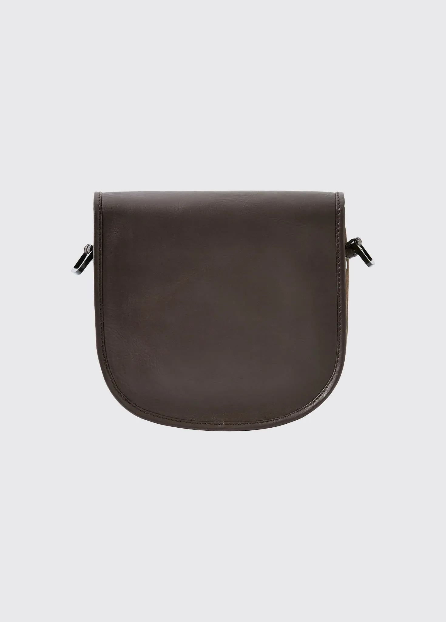 Clara Leather Saddle Bag - Walnut