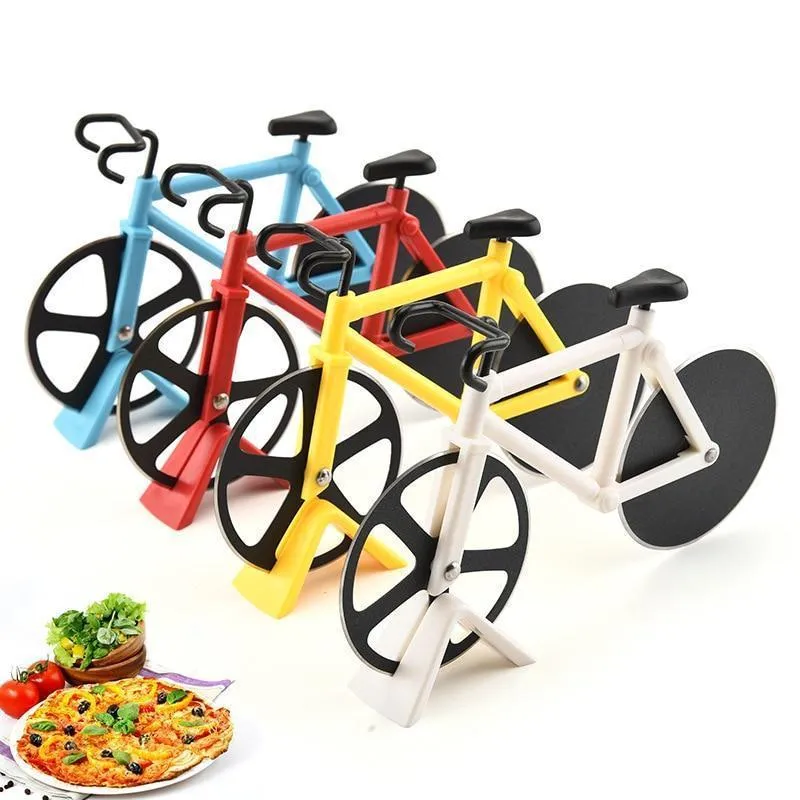 Classic bicycle Wheel Roller Pizza Cutter