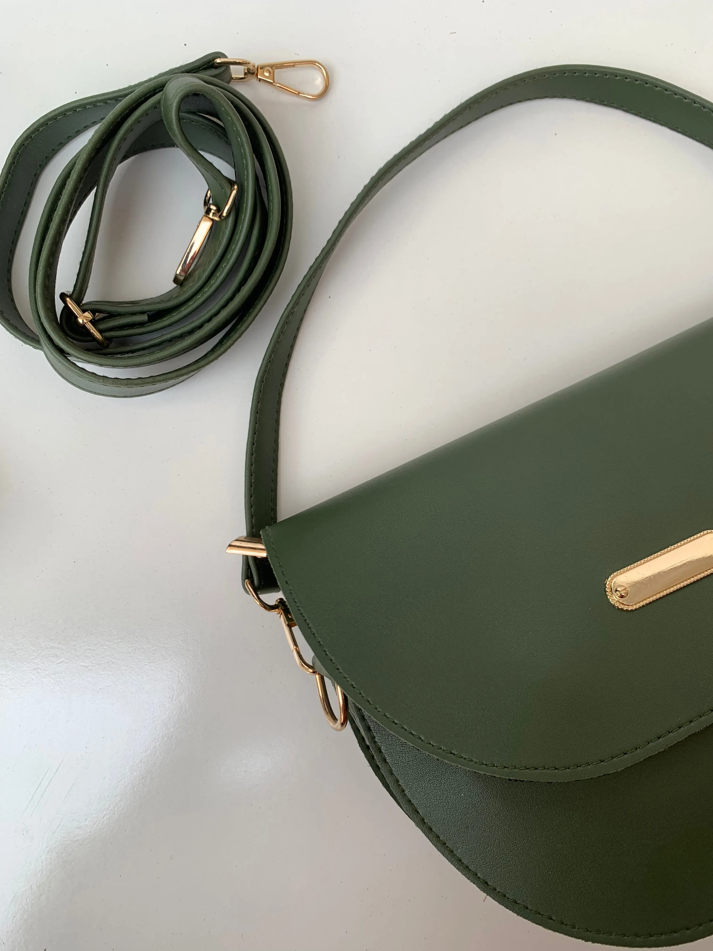 COCO CROSSBODY BAG-GREEN