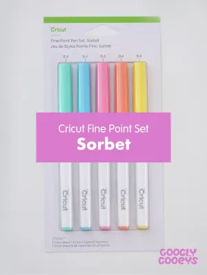 Cricut Fine Point Pen Set Sorbet