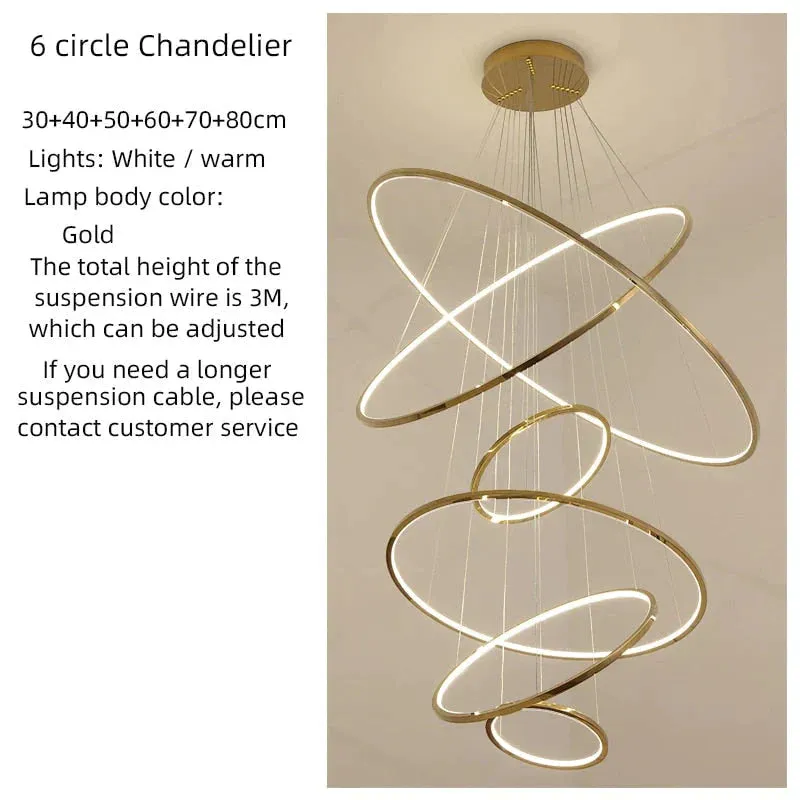 Cygnus - Unique Tiered LED Chandelier