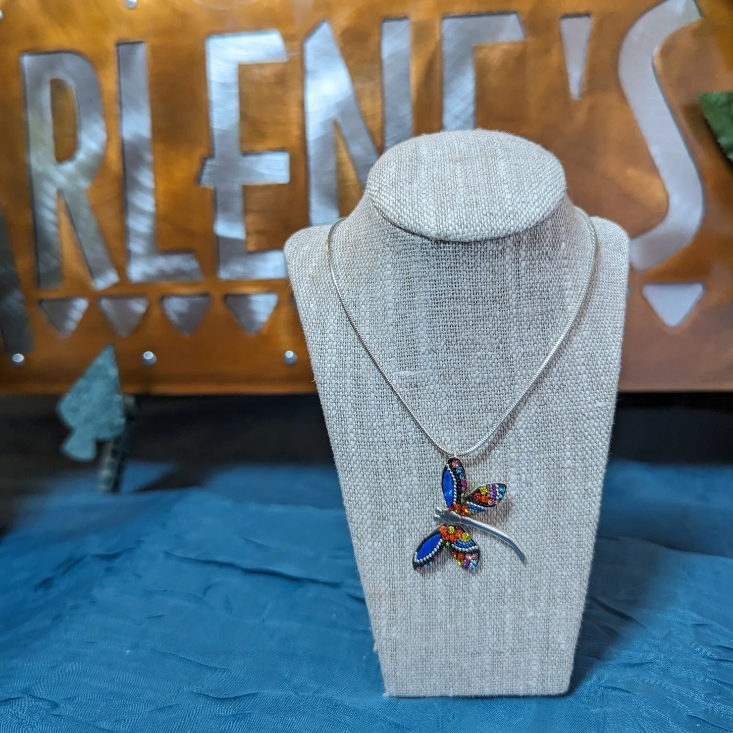 Dragonfly Pendant by Mosaico GJ-PND-0030