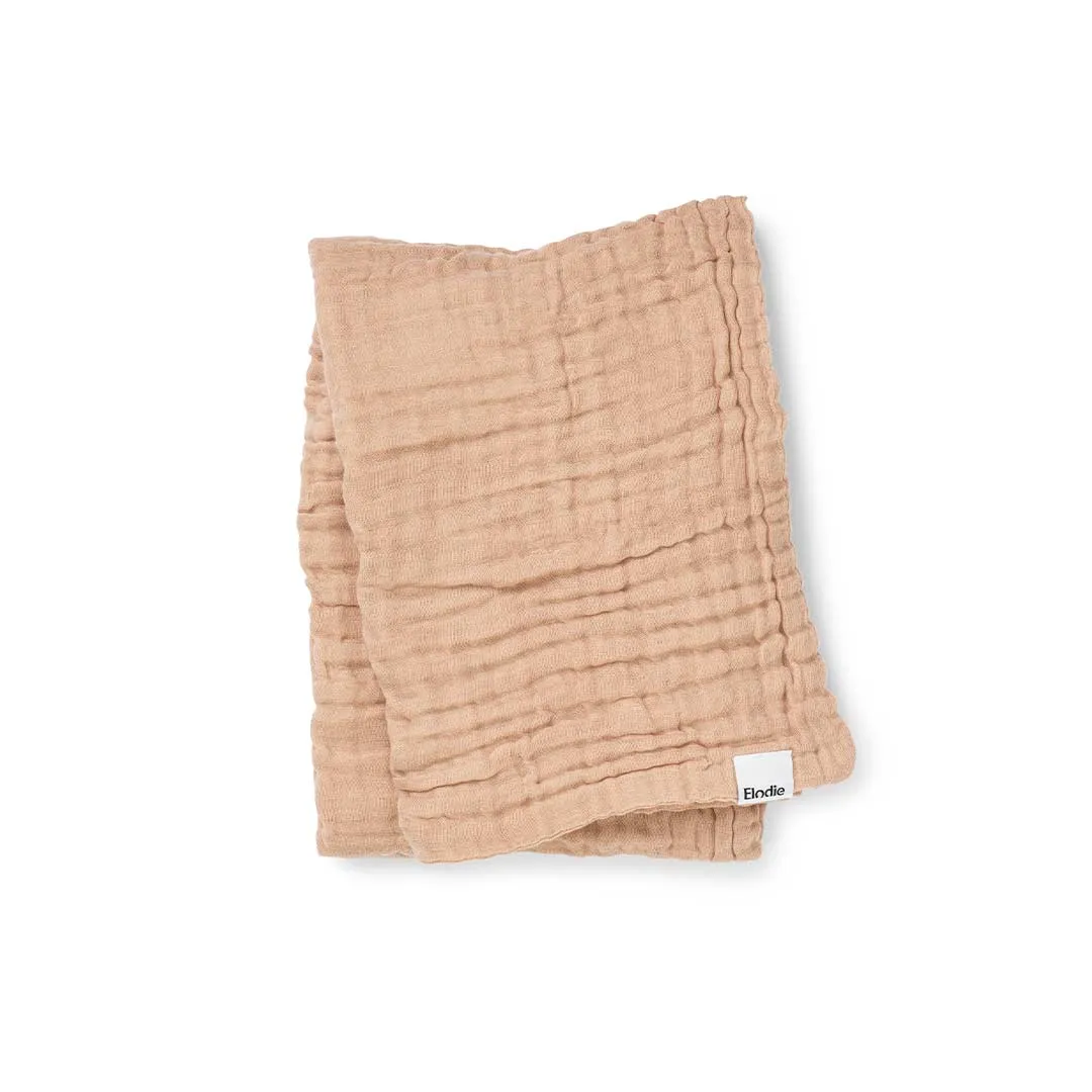 Elodie Details Crinkled Blanket - Blushing Pink