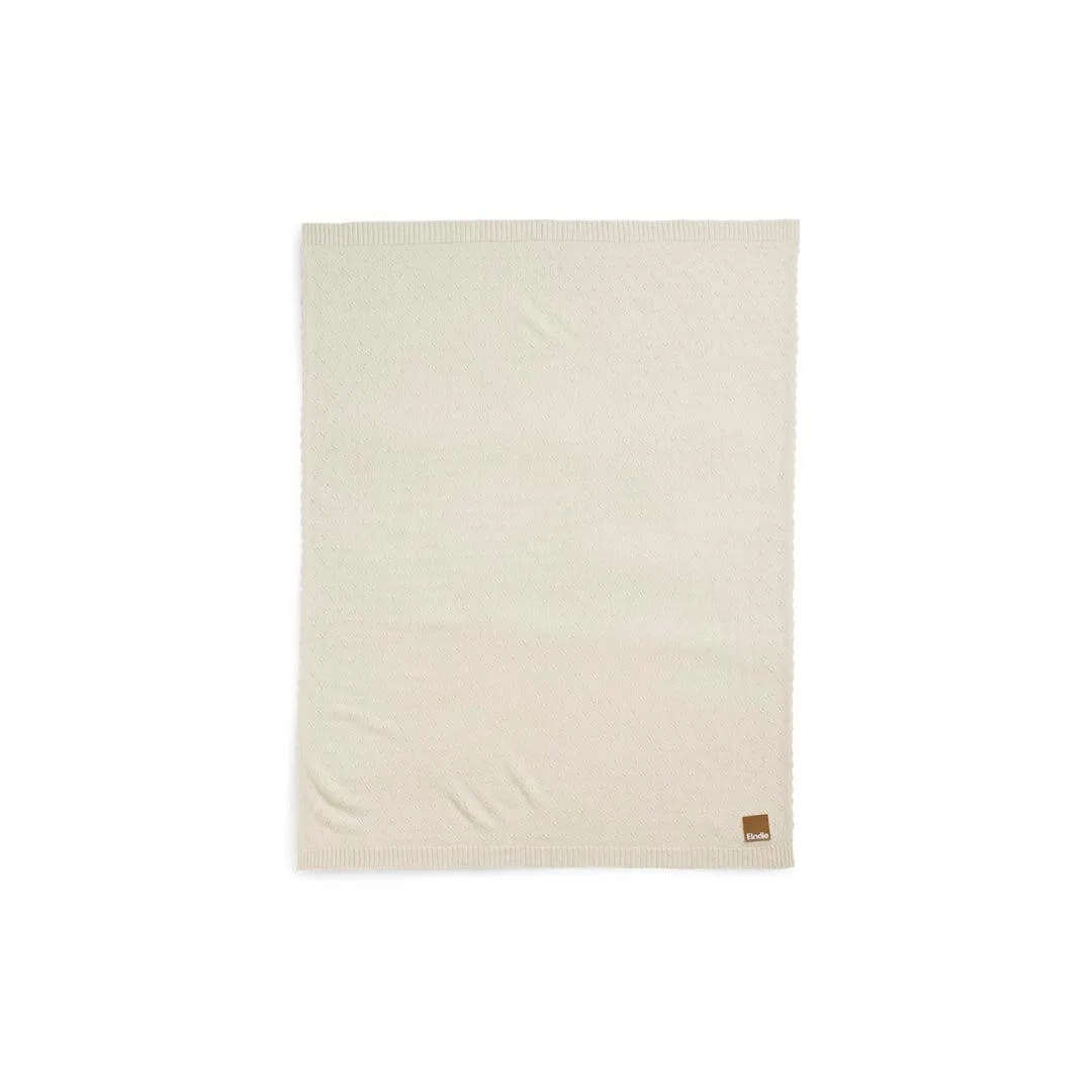 Elodie Details Pointelle Blanket - Creamy White