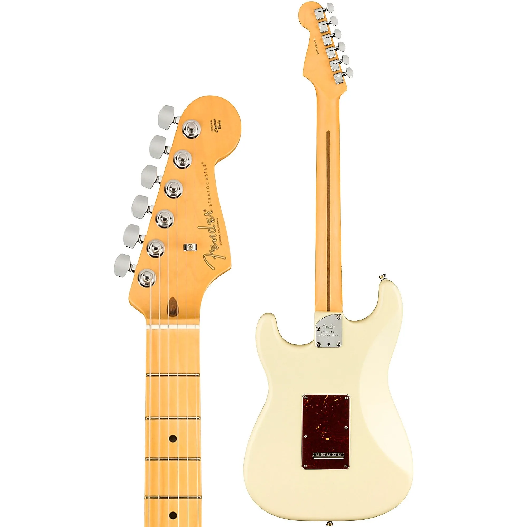 Fender American Professional II Stratocaster Maple Fingerboard Electric Guitar Olympic White