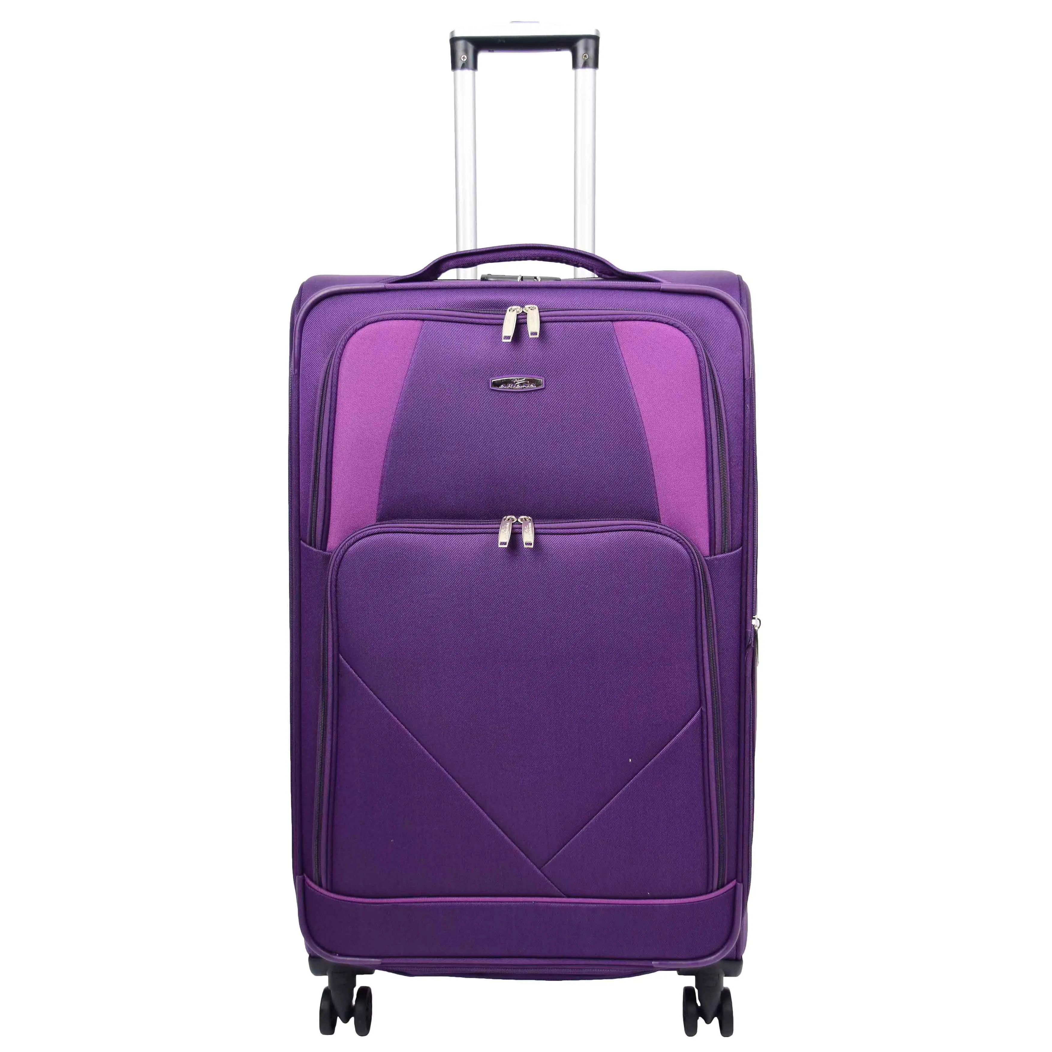 Four Wheel Lightweight Suitcase Columbia