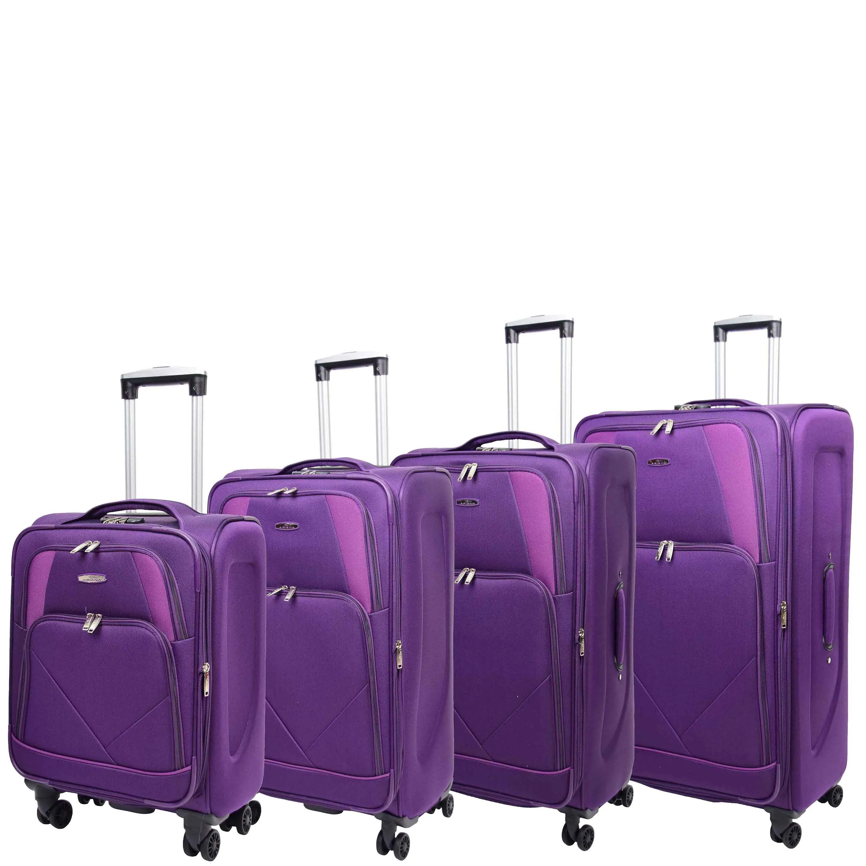 Four Wheel Lightweight Suitcase Columbia