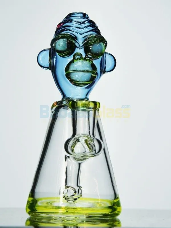 Furious Ape Banger Hanger by SWRV Glass - UV Reactive