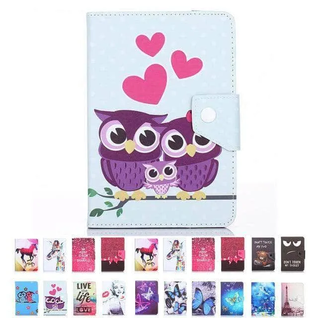 Galaxy Tab A7 10.4 T500 T505 Protective Themed Stand Case