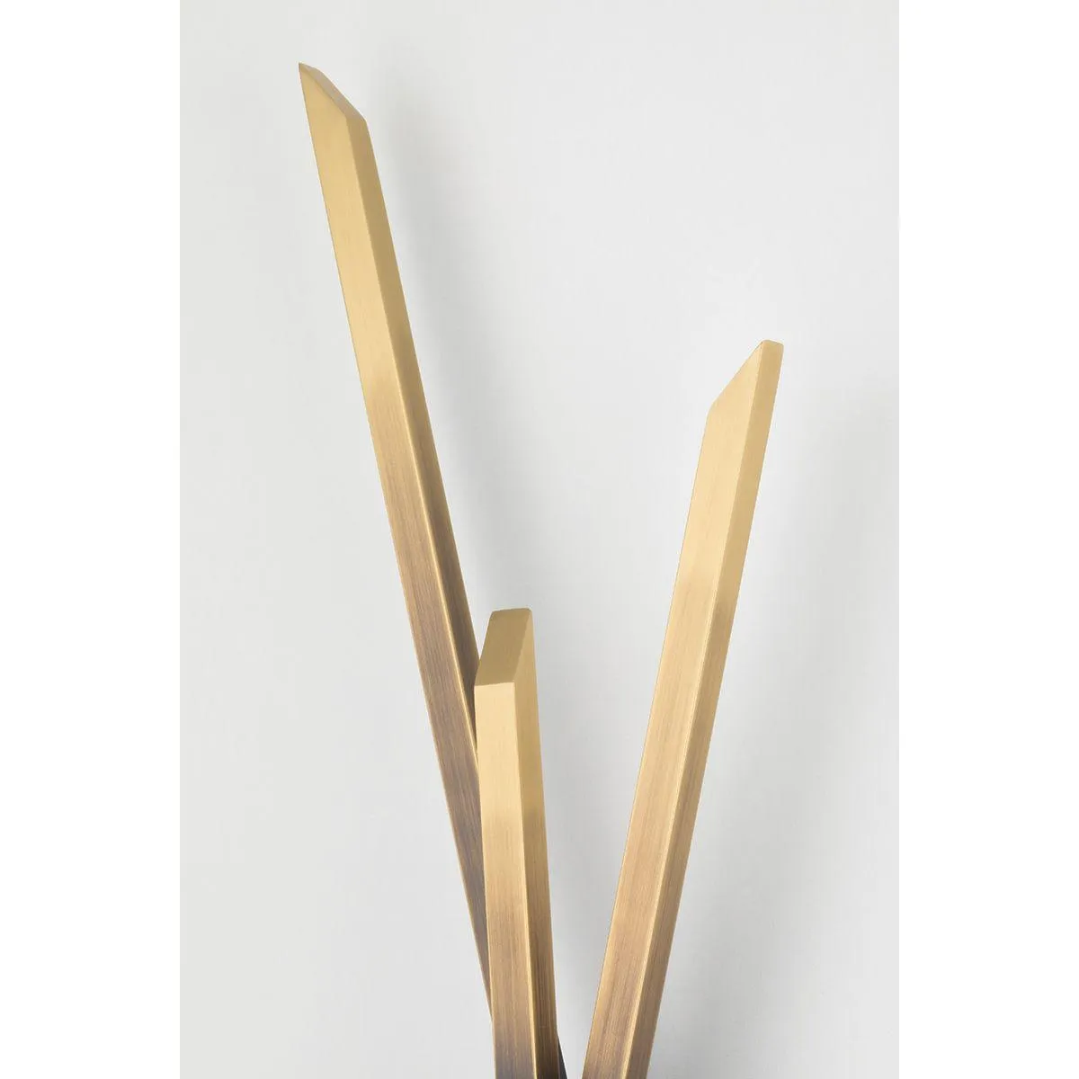 Gansevoort LED Floor Lamp Gradient Brass Finish