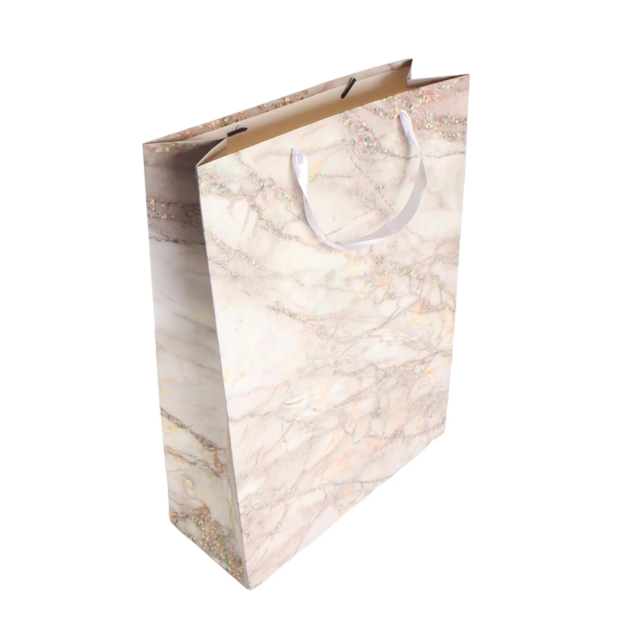 Gift Paper Bag Marble 31x41cm Large