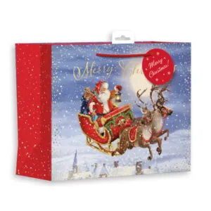 Giftmaker Outdoor Santa Christmas Gift Bag