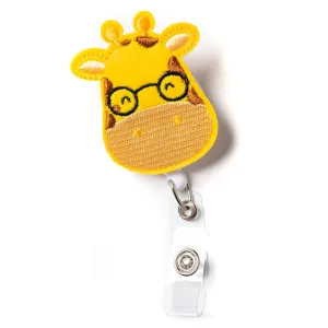 Giraffe | Nurse and Teacher Badge Reel Holder