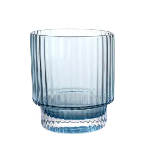 Glass Tumbler Optic Blue 290ml