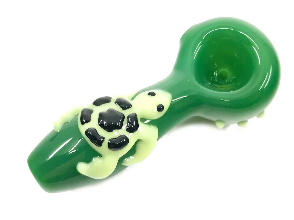 Glow in the Dark Turtle Pipe